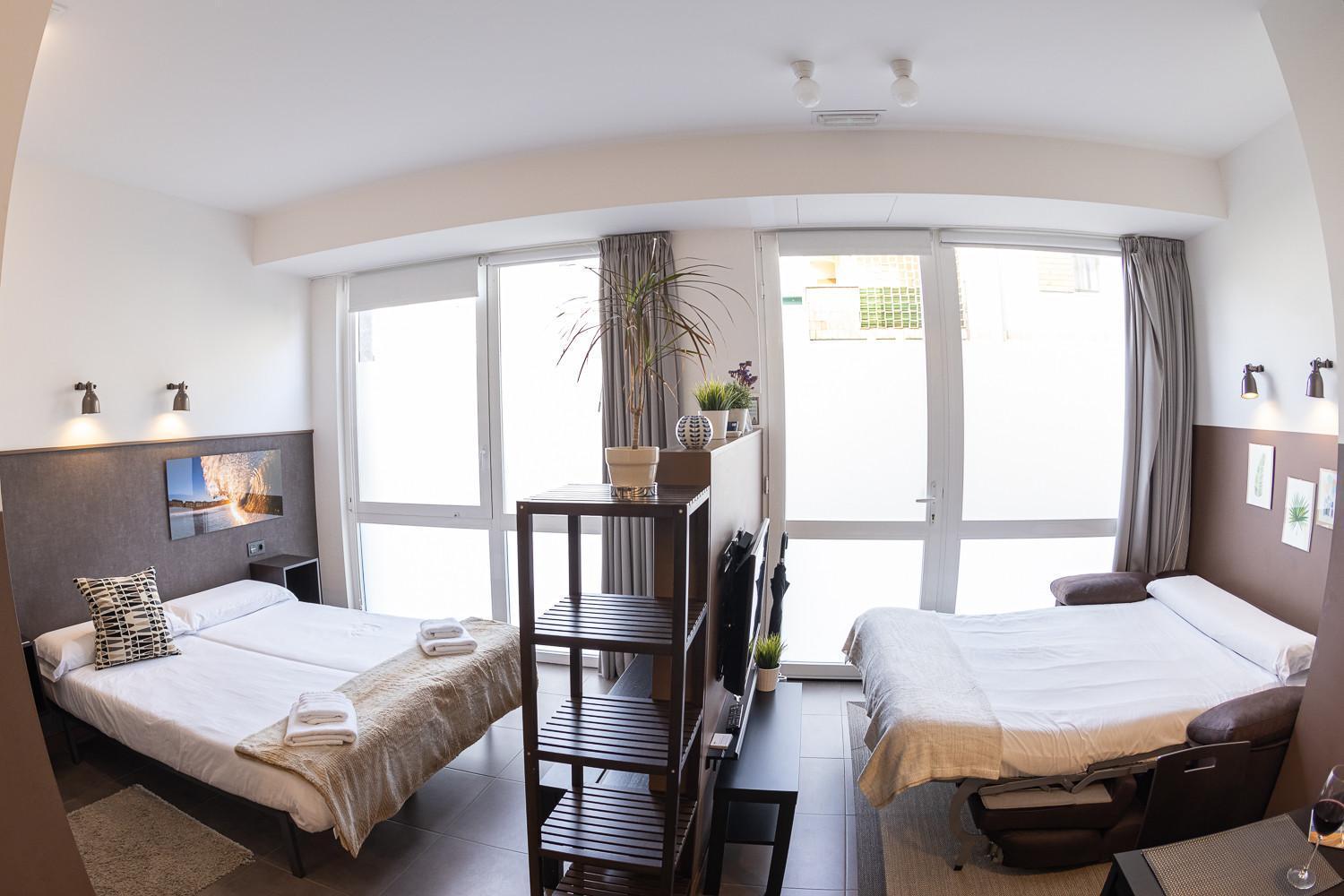 Apartamentos Salbide Zarautz Bagian luar foto