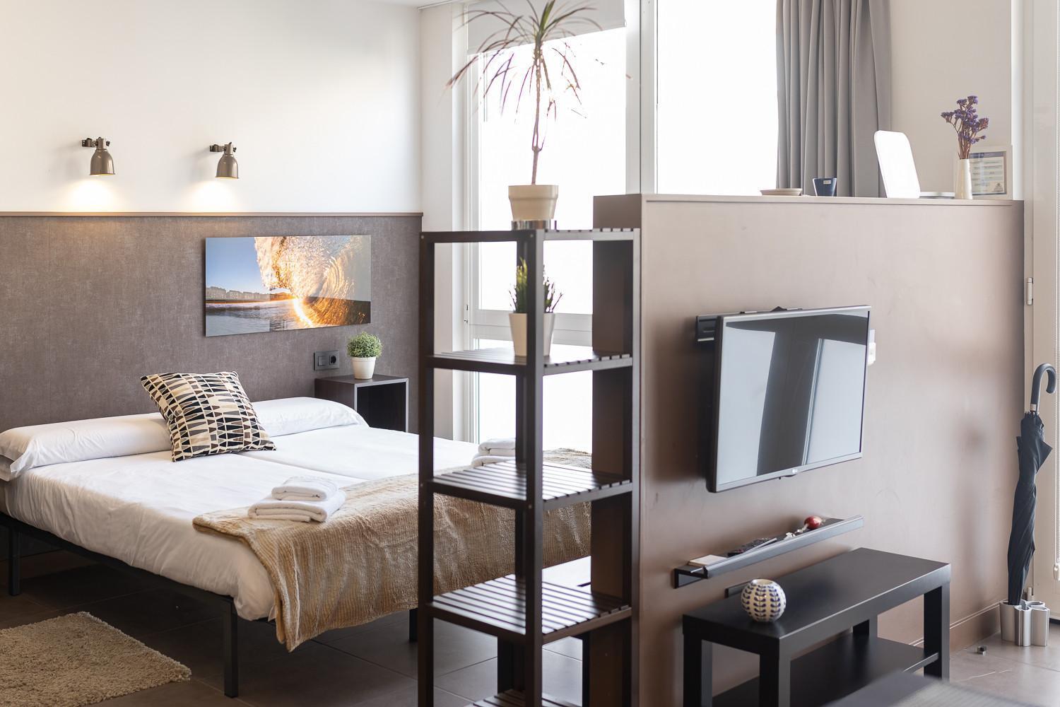 Apartamentos Salbide Zarautz Bagian luar foto